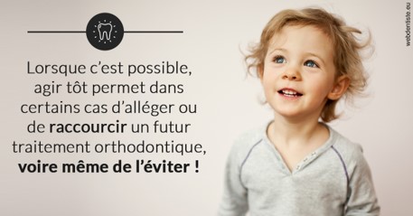 https://www.dentiste-de-chaumont.fr/L'orthodontie précoce